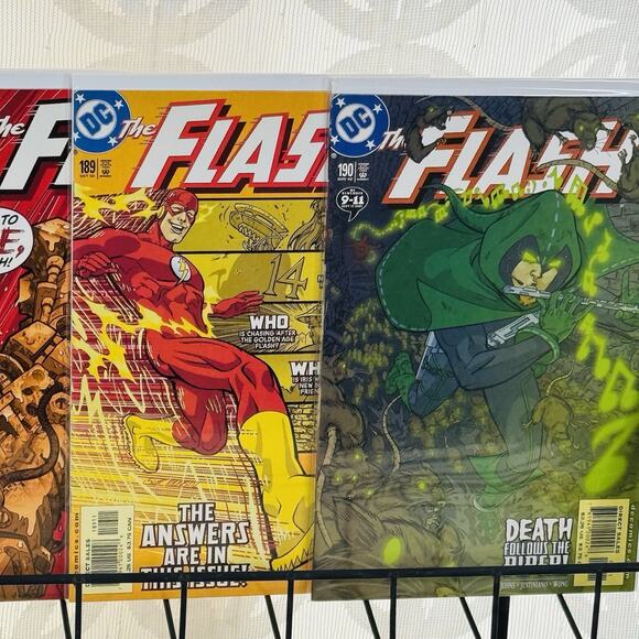 The Flash 185-196 200 lot (Volume 2 DC) Wally West Scott Kolins - Picture 4 of 7